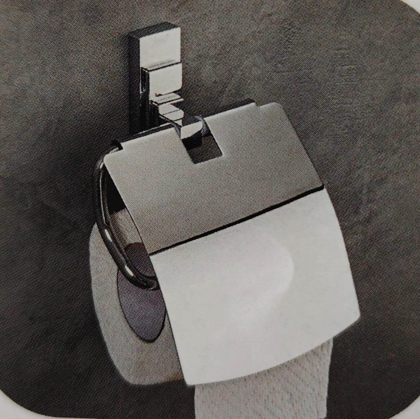 DECOR LOPEZ  PAPER HOLDER WITH LID CODE-LO0006